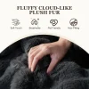Boneless Couch Luxurious Fluffy Faux Fur Bean Bag Couch