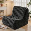 Boneless Couch Luxurious Fluffy Faux Fur Bean Bag Couch