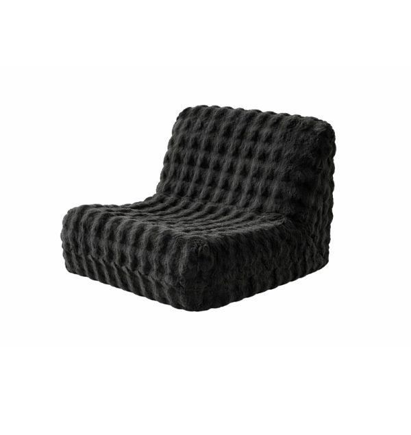 Boneless Couch Luxurious Fluffy Faux Fur Bean Bag Couch