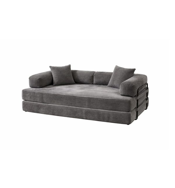 Boneless Couch 80" Convertible Modular Sofa Bed
