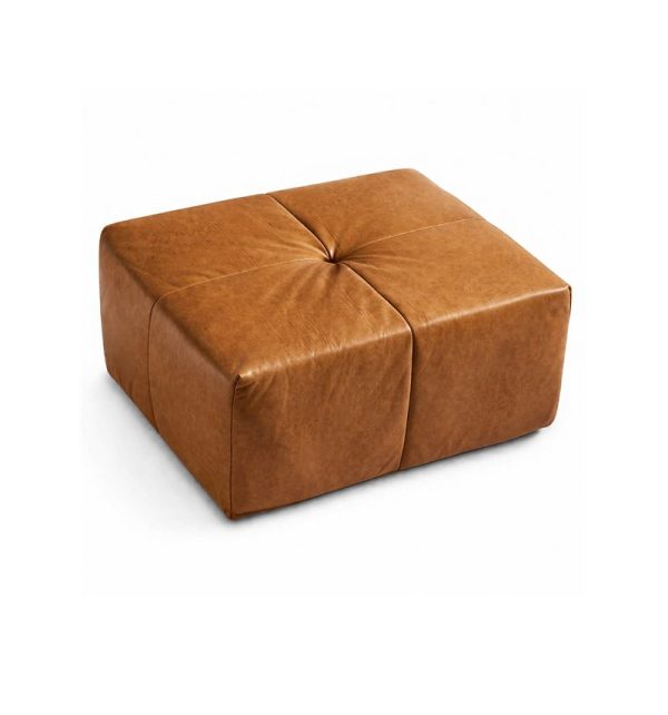 Boneless Couch 114-inch L-Shaped Sectional Sofa Ottoman