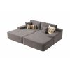 81.2" Cloud Plush Oversized Sectional with Double Chaise – Sofa Bed Comfort, No Assembly Required