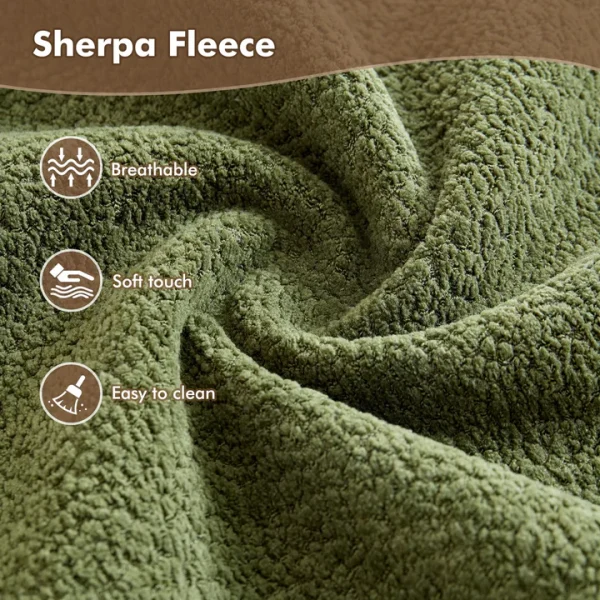 Boneless Couch Plush Velvet Chaise Lounge Sofa Bed - Oversized Sleeper Couch for Living Room