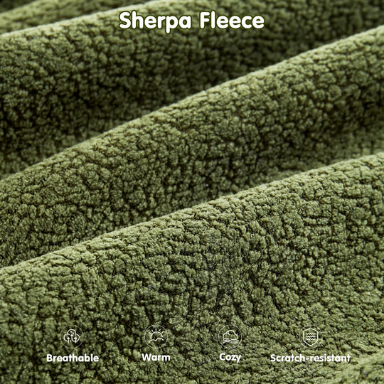 81.2" Upholstered Sleeper Sofa with Pillow, No Assembly Required